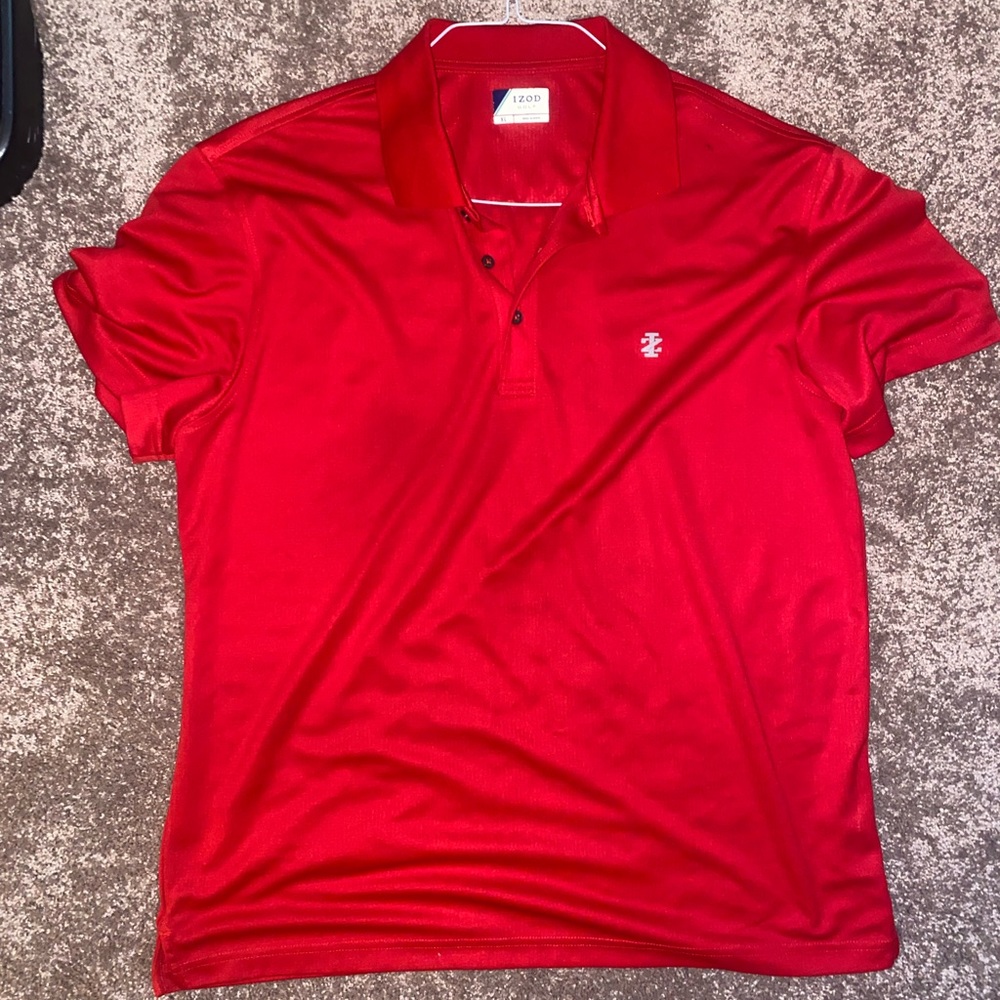 Men’s Izod golf fabric polo